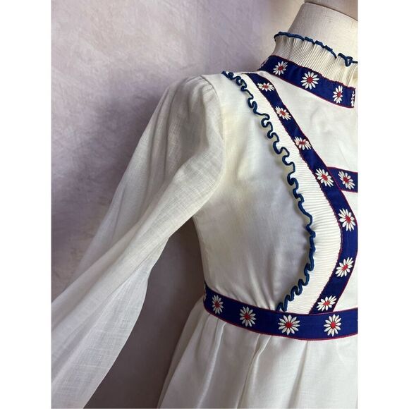 Vintage Gunne Sax Style Prairie Dress - Picture 4 of 11